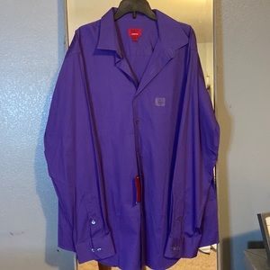 Alfani Slim Fit Mens Size L Long Sleeve dress shirt.
